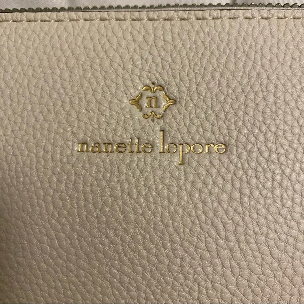 Nanette Lepore Beige and Tan Crossbody Purse - Picture 2 of 9